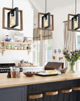 Adjustable Black Modern Pendant Light