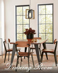 Adjustable Black Modern Pendant Light