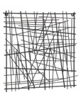 Black Abstract Metal Wall Art