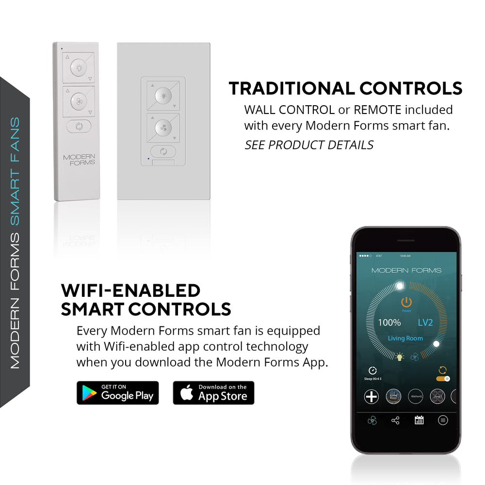 Matte Black Zephyr Smart Ceiling Fan