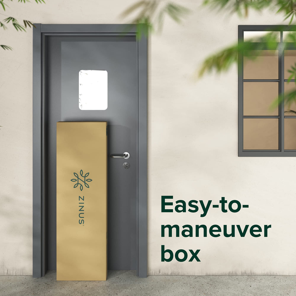 Kai Bamboo and Metal Platform Bed Frame