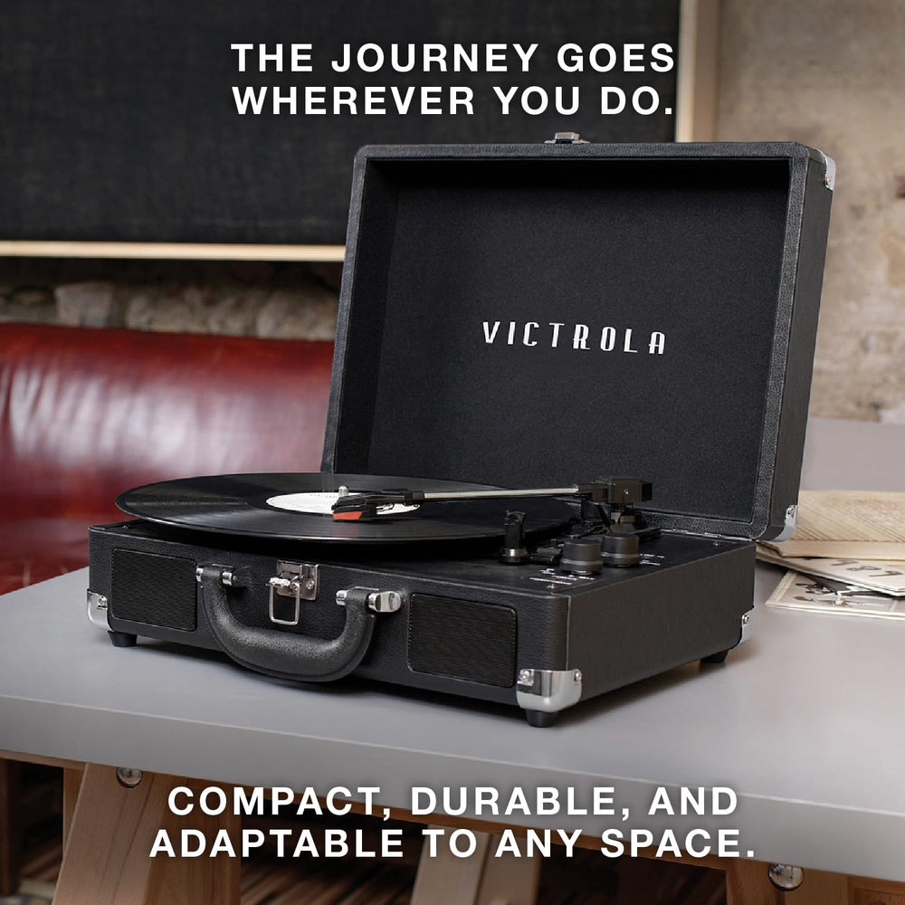 Journey Suitcase Record Player Speaker