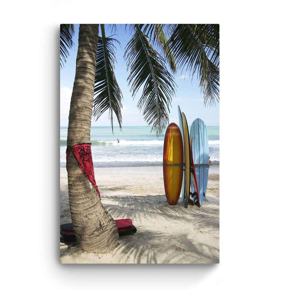 Surfing Boards Canvas Artwork