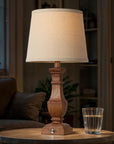 Set of 2 Rustic Farmhouse Table Lamp
