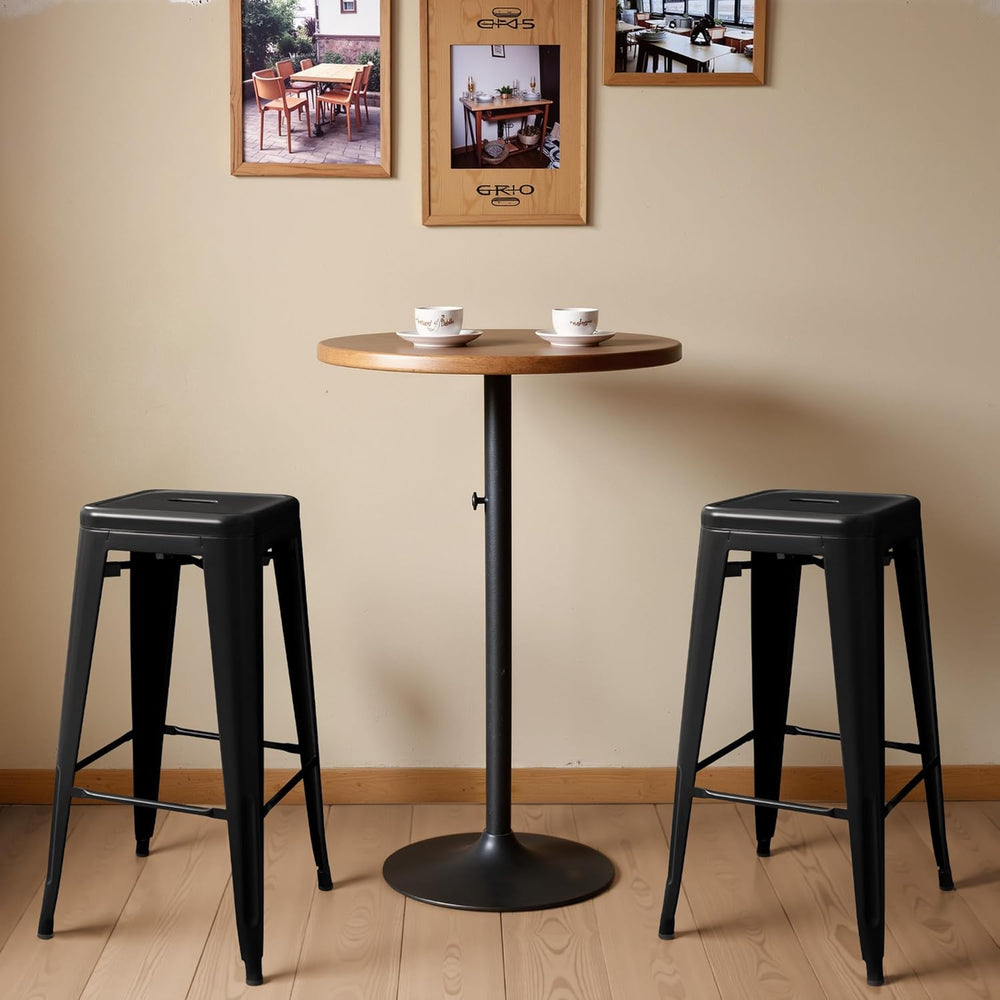 Metal Bar Stools (Set of 4)