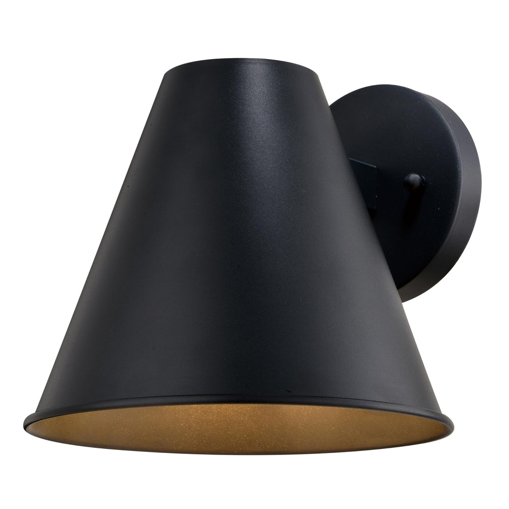 Indoor-Outdoor Wall Sconce Metal Shade