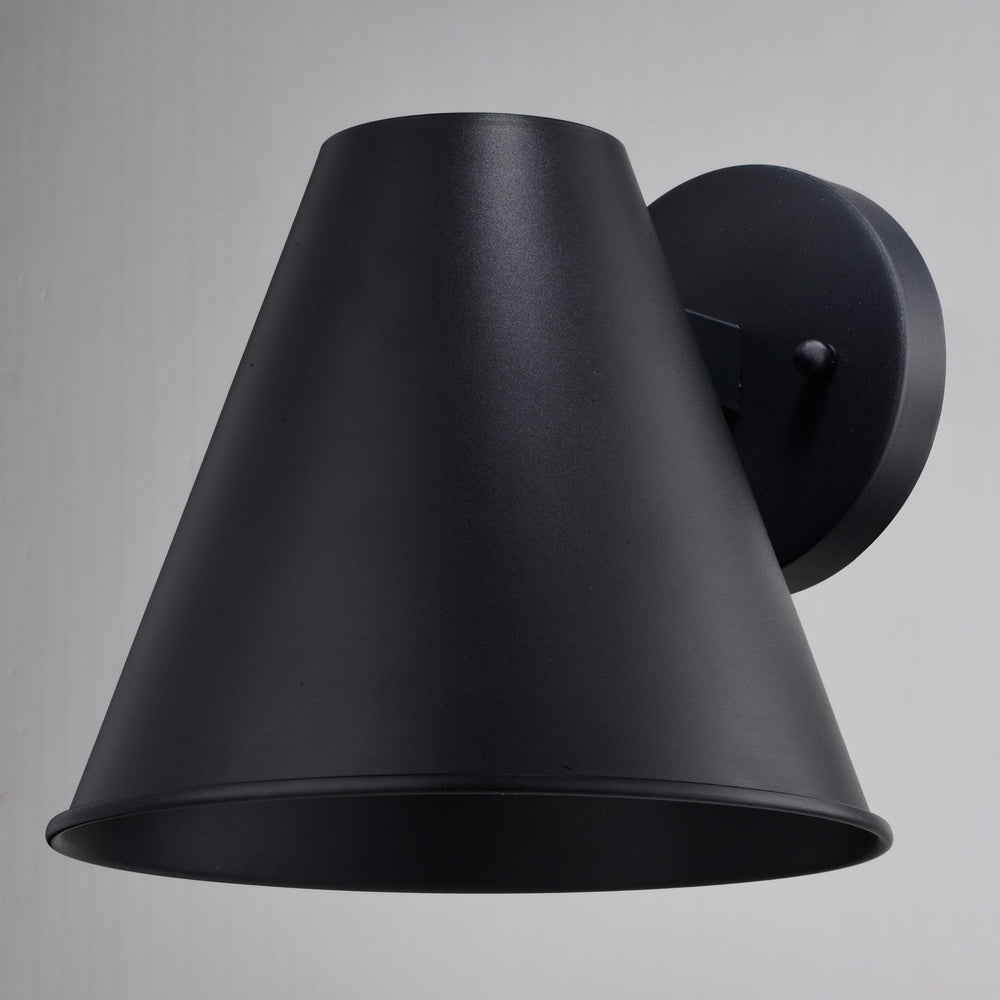 Indoor-Outdoor Wall Sconce Metal Shade