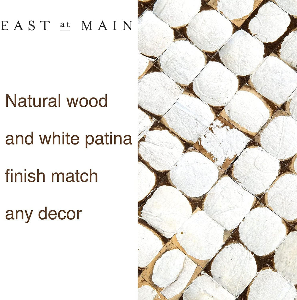 Coconut Shell End Table