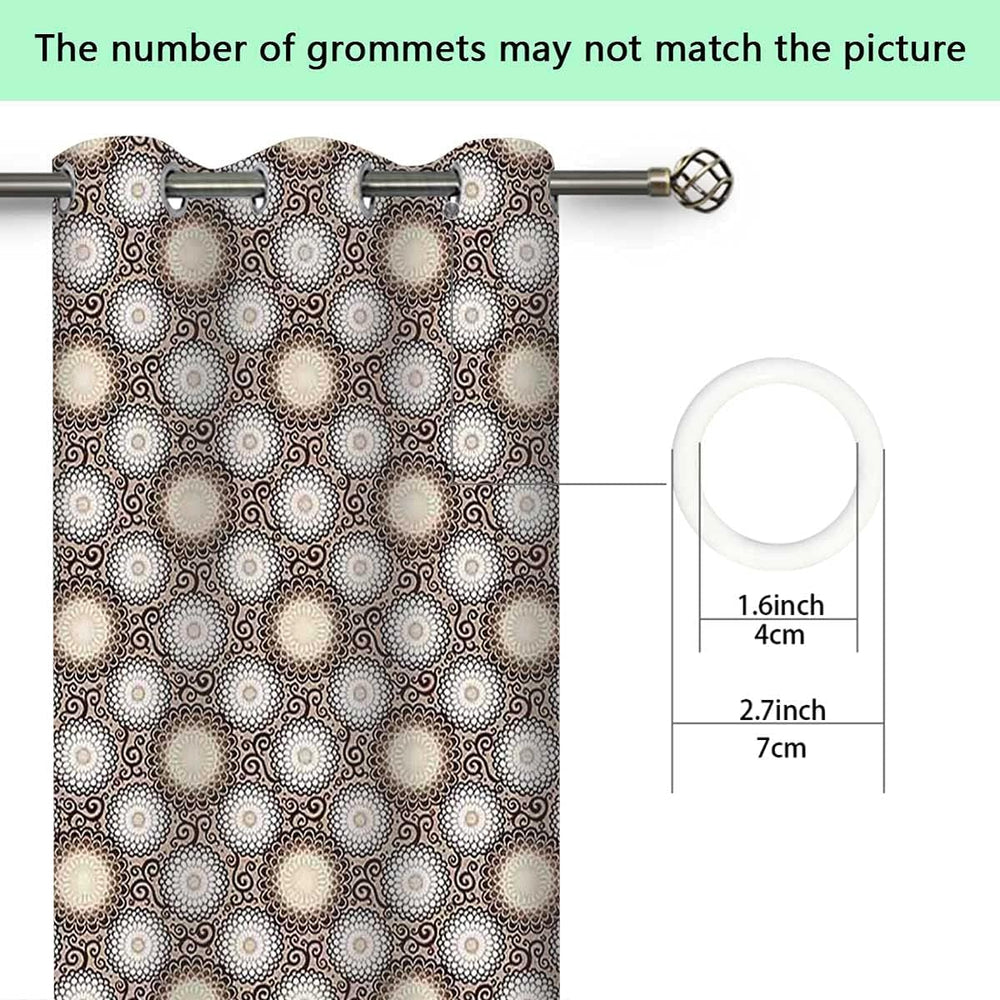 72 Inch Dahlia Blackout Curtains - From Where - 