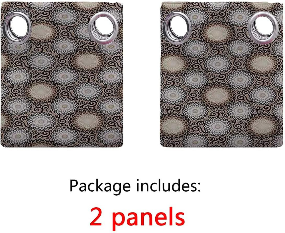 72 Inch Dahlia Blackout Curtains - From Where - 