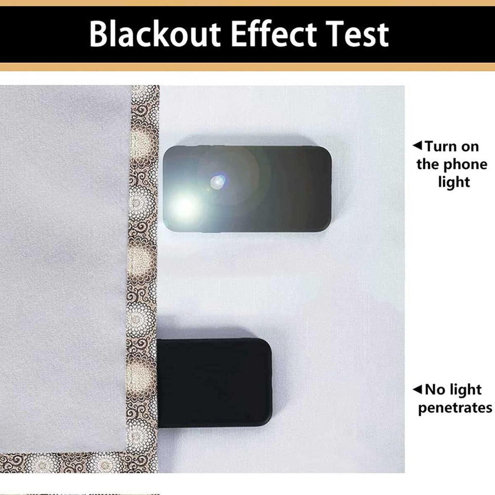 72 Inch Dahlia Blackout Curtains - From Where - 