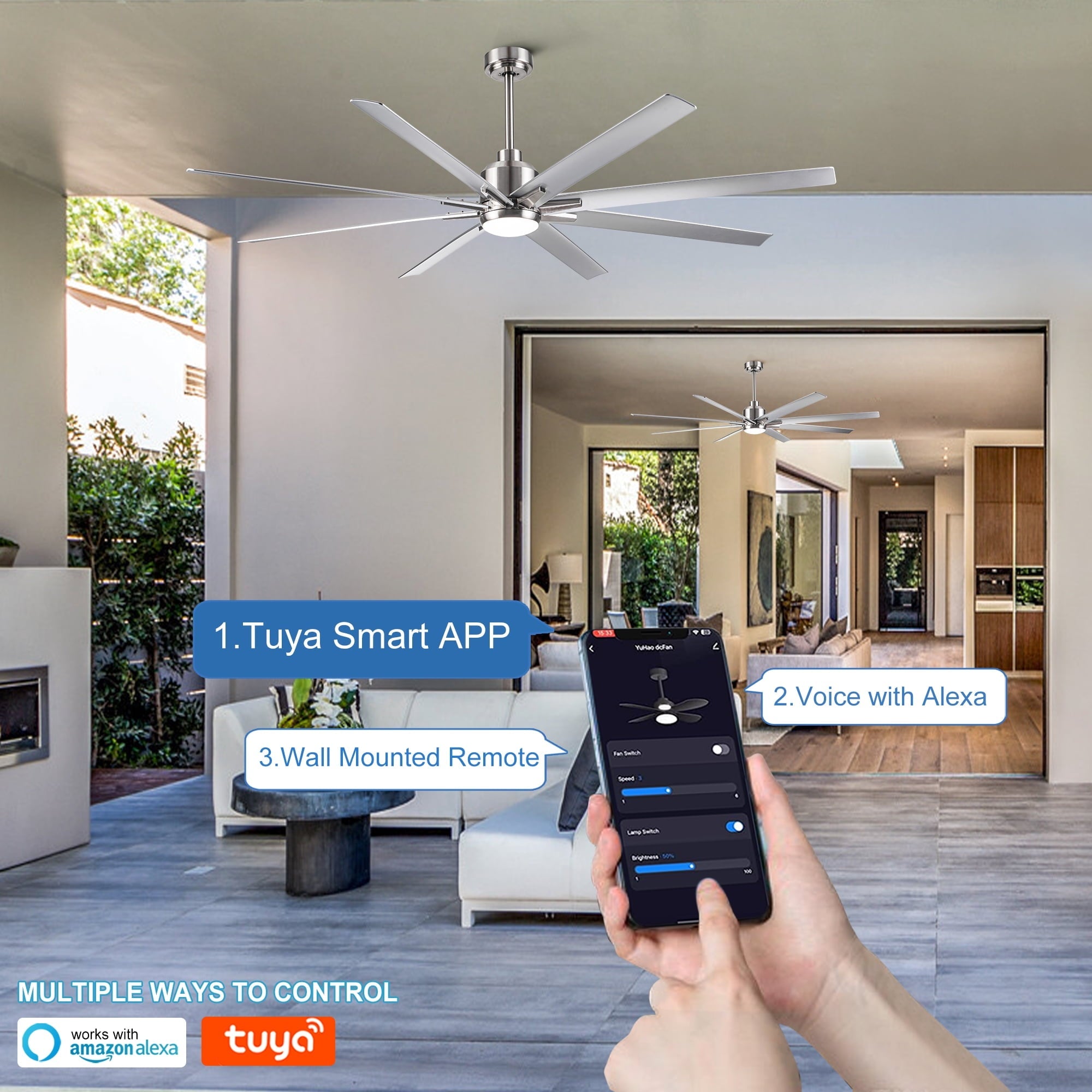 72 - Inch Industrial Ceiling Fan - From Where - 