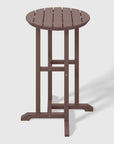 WestinTrends Outdoor Patio Counter Height Bar Stools Bistro Bar Table Set, Dark Brown