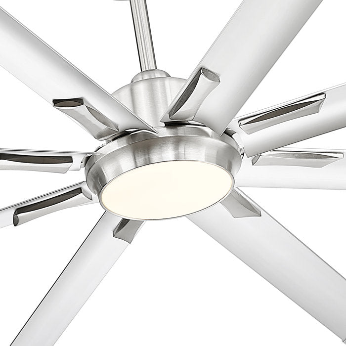 72"Industrial Ceiling Fan with Light - From Where - 