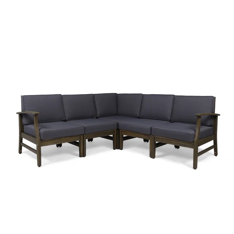 77.75'' Acacia Outdoor Patio Sectional - From Where - 
