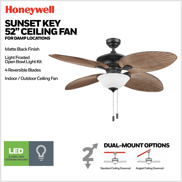 https://www.walmart.com/ip/Honeywell-Sunset-Key-52-Black-Indoor-Outdoor-Ceiling-Fan-with-Light-Pull-Chains-Reversible-Motor/5670381993