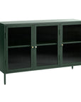 Contemporary Glass & Metal Sideboard