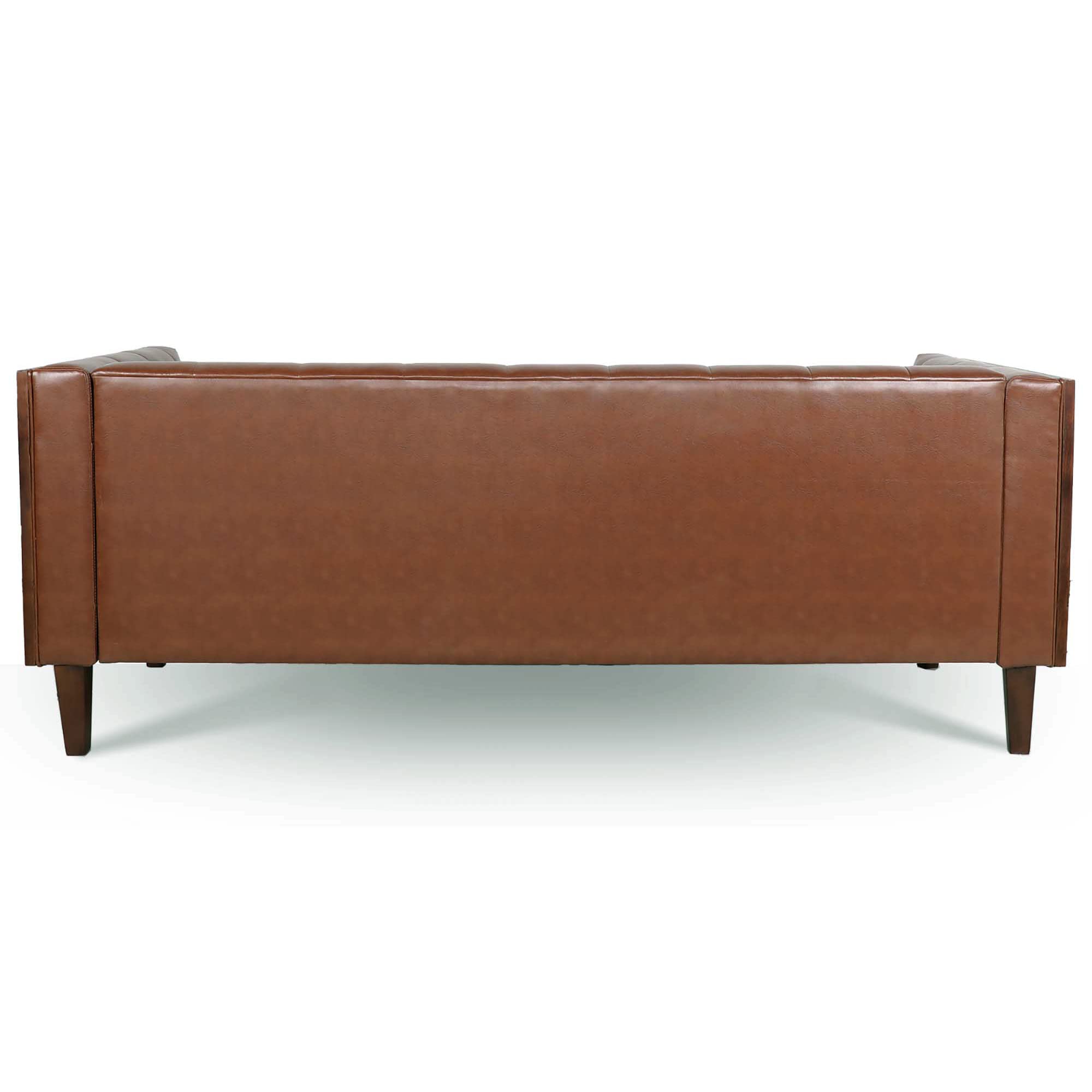 78.74&quot; Wooden Arm 3 Seater Sofa - From Where - 