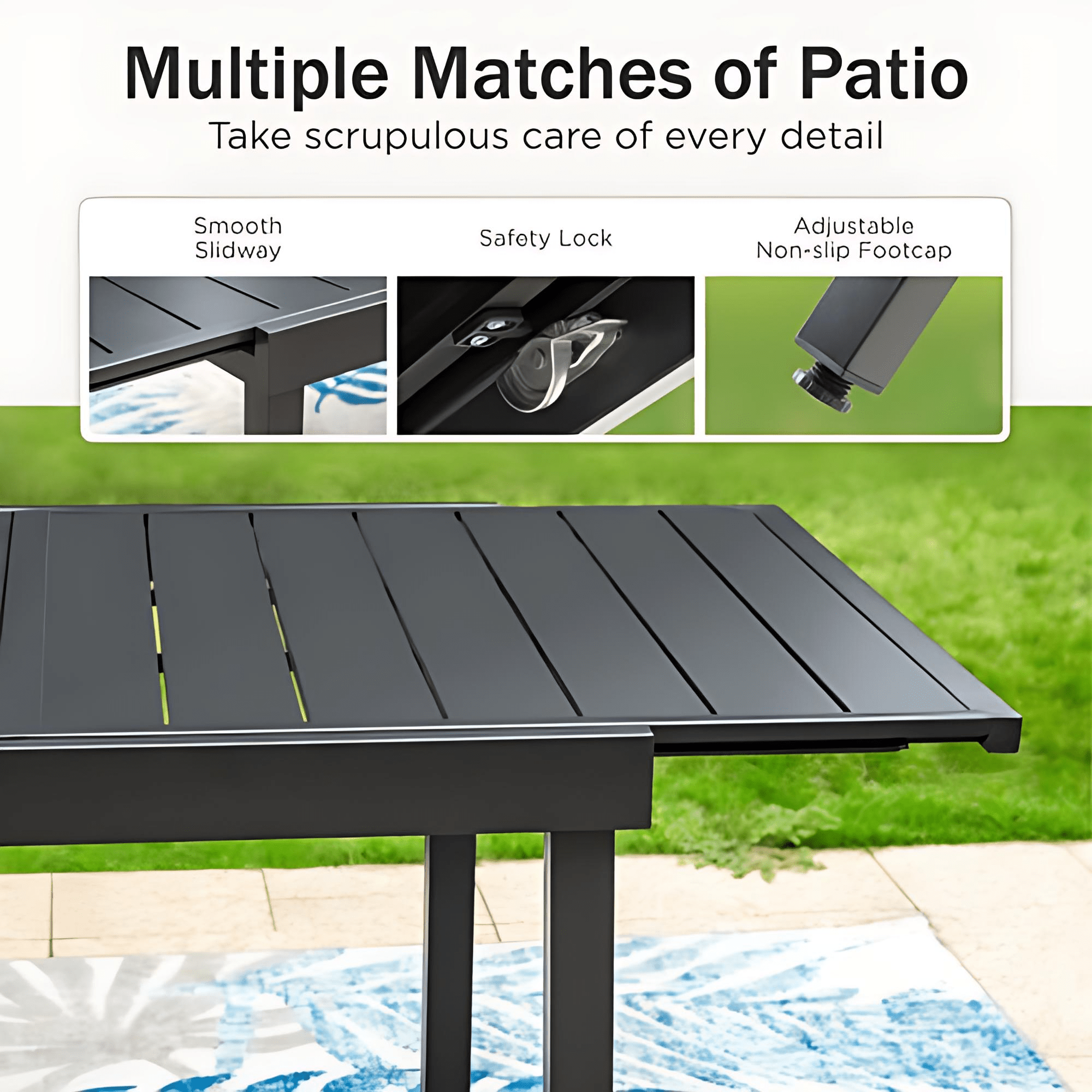 7/9 - Piece Patio Dining Set - From Where - 