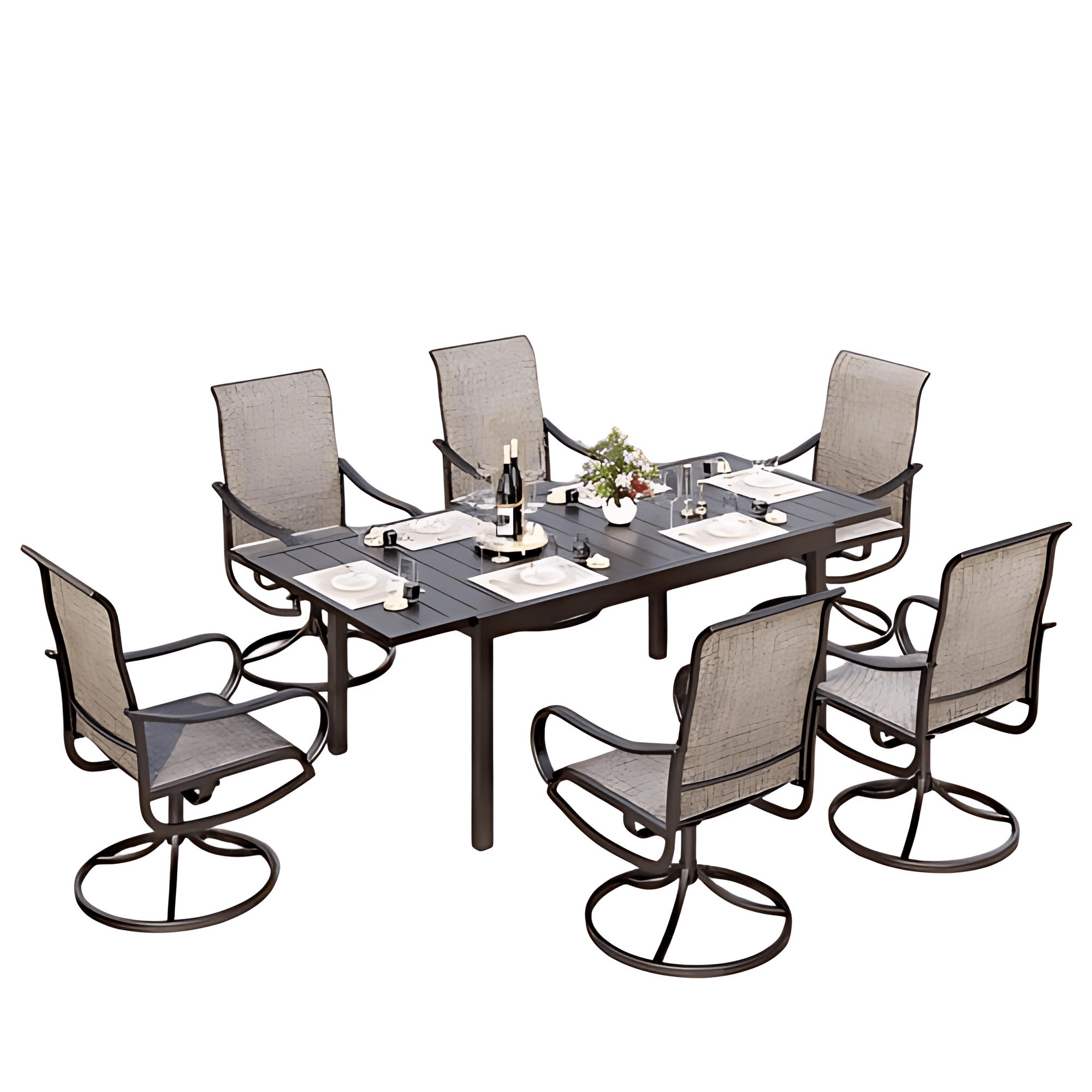 7/9 - Piece Patio Dining Set - From Where - 