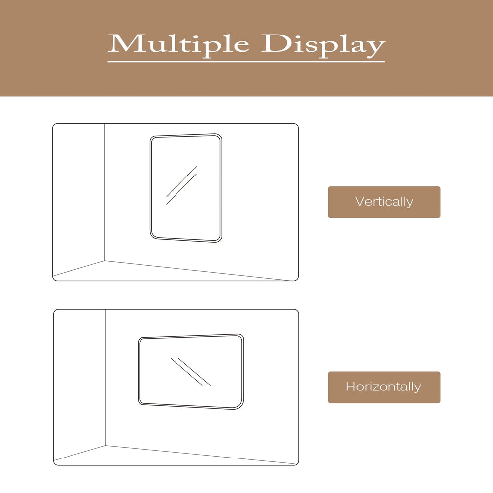 Rectangular Bathroom Mirror