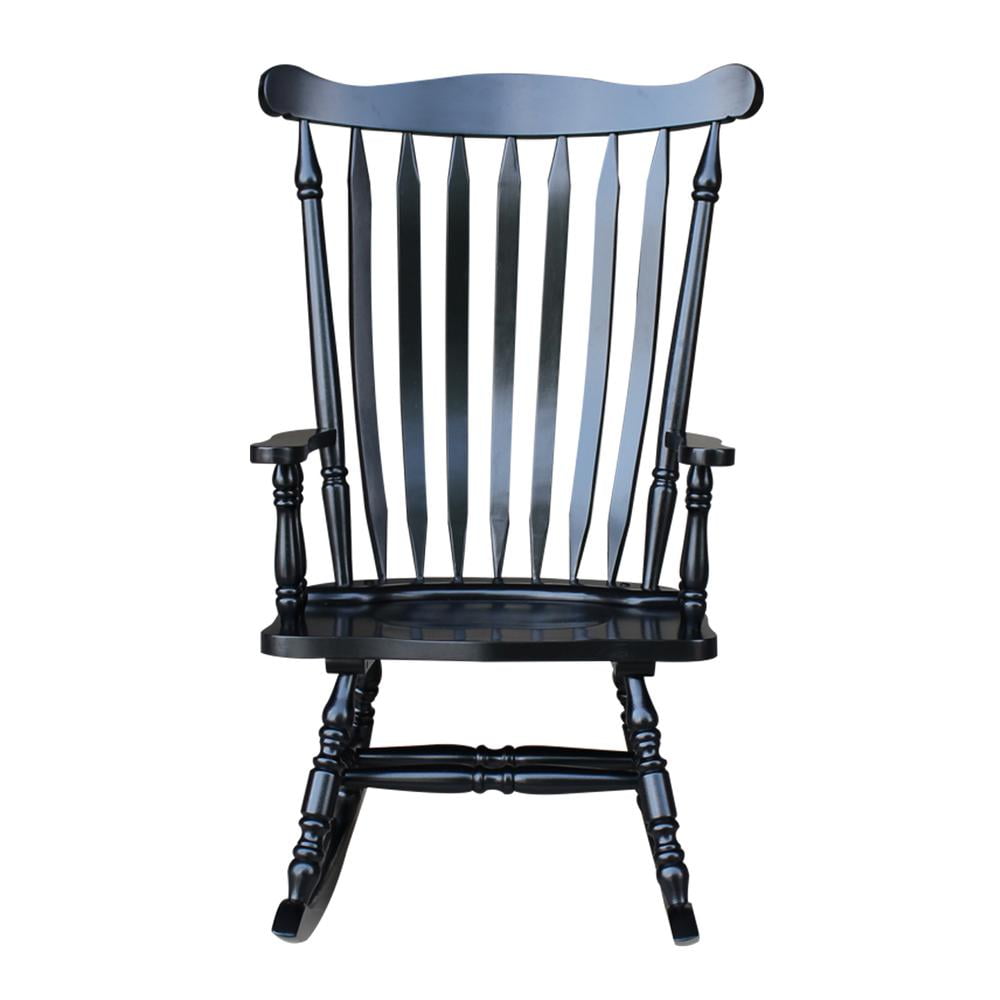 International Concepts Colonial Rocking Chair - Antique Black