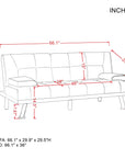 Futon Sofa Bed Twin Size Sleeper