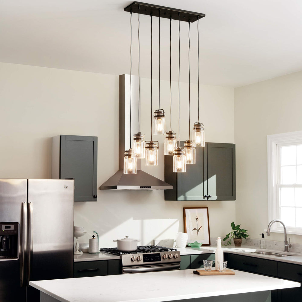 8 - Light Farmhouse Chandelier for Kitchen - From Where - 