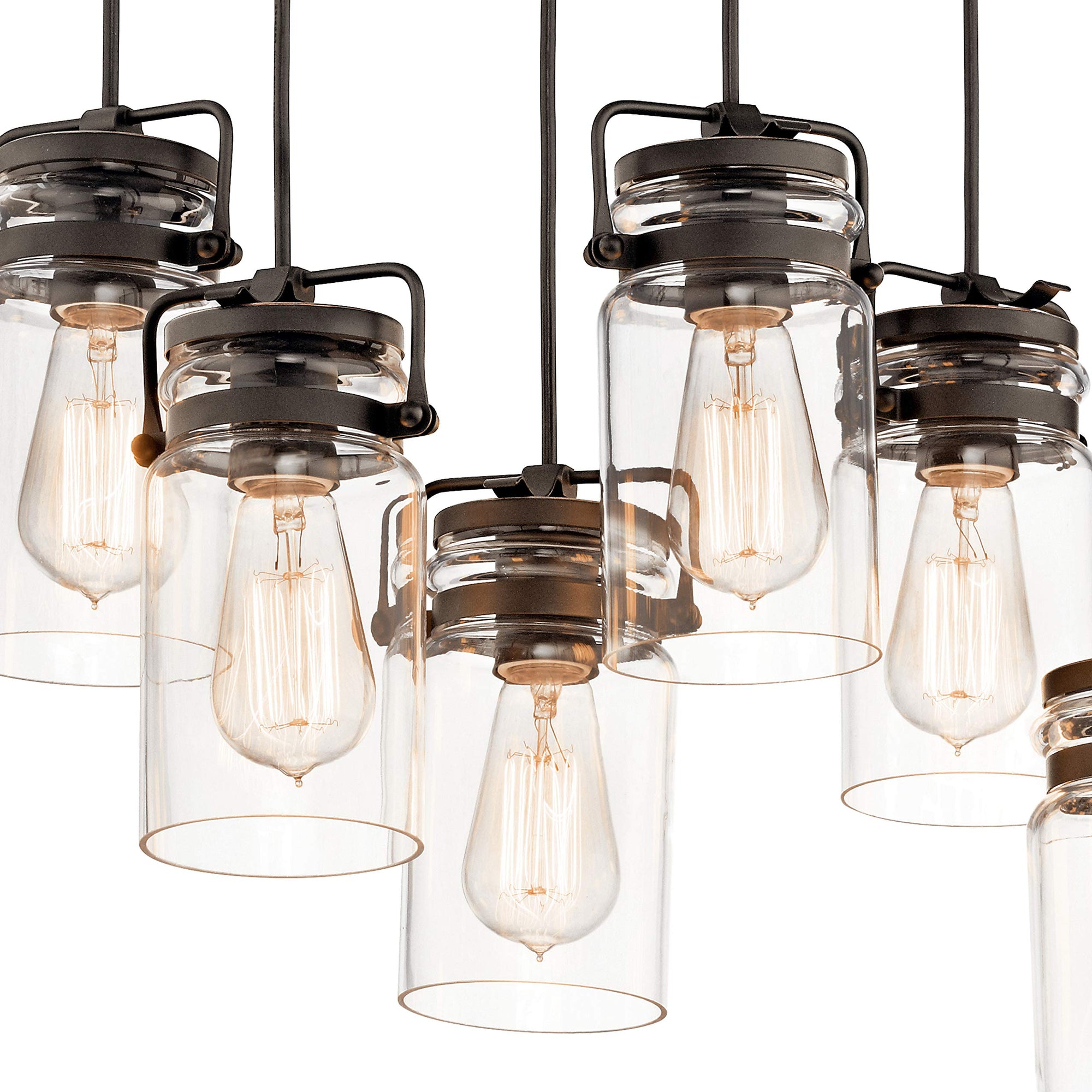 8 - Light Farmhouse Chandelier for Kitchen - From Where - 