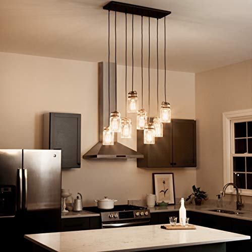 8 - Light Farmhouse Chandelier for Kitchen - From Where - 