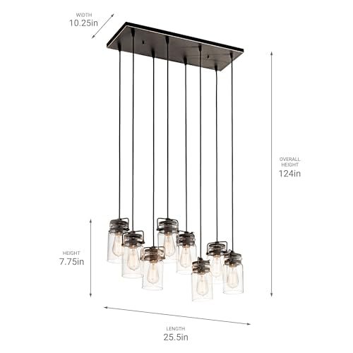 8 - Light Farmhouse Chandelier for Kitchen - From Where - 