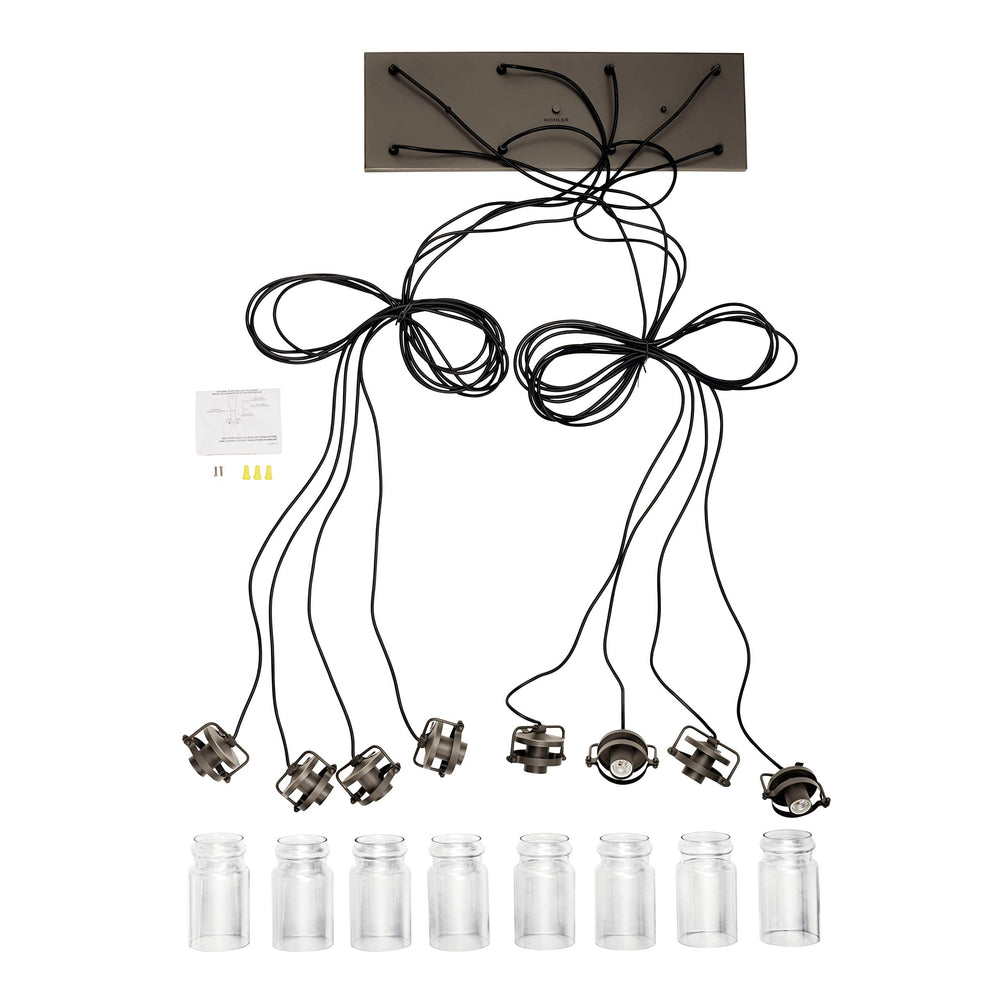 8 - Light Farmhouse Chandelier for Kitchen - From Where - 