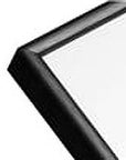 POSHIONS 71"x28" Full Length Mirrors Rectangle Floor Mirrors for Dressing, Modern, Black