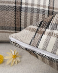 Plaid Throw Pillowcase (Set of 2)