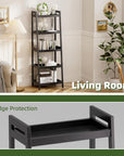 5 Tier Ladder Bookcase