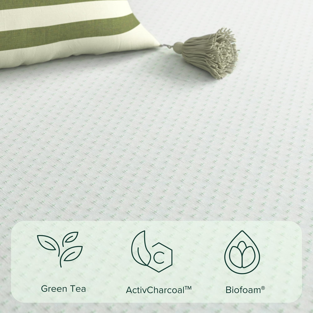 Full Green Tea Memory Foam Mattress