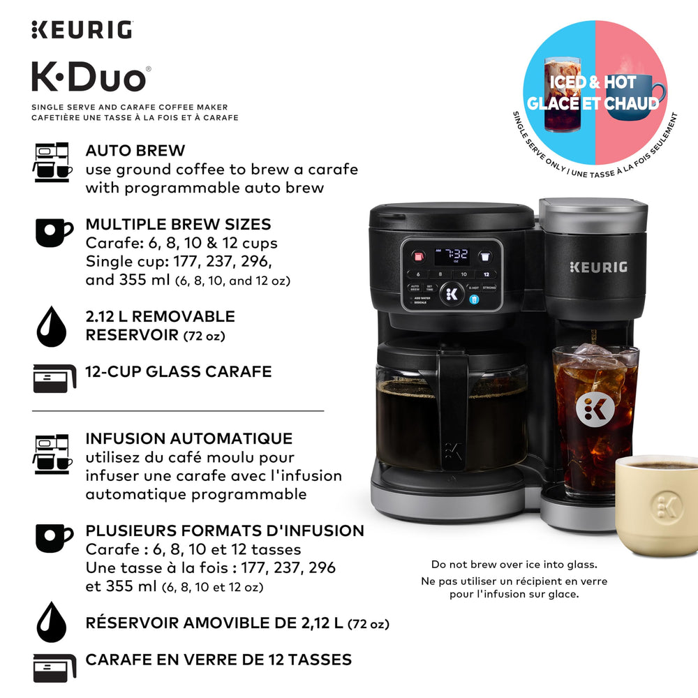 Keurig K-Duo Single Serve Coffee Maker