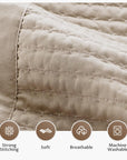 Minimalist King Quilt Set