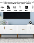 Delicate TV Stand for TV up to 75in