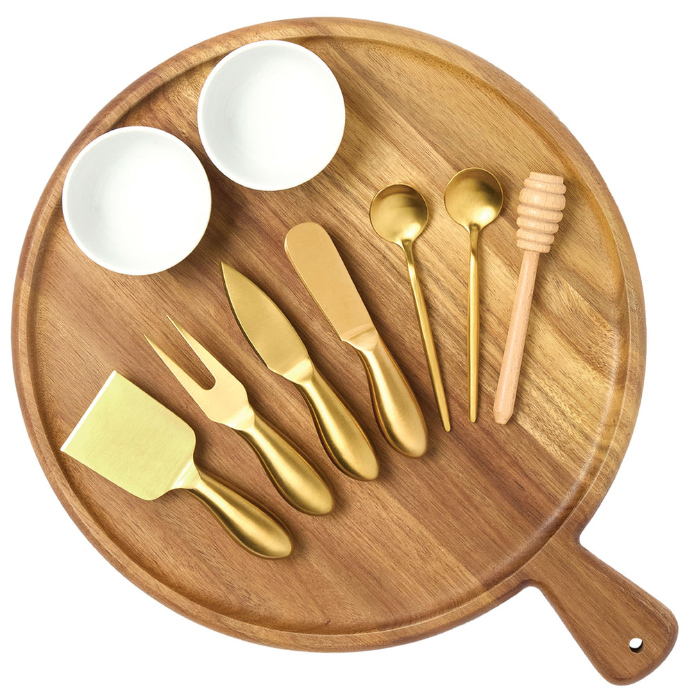 Grazerie Round Charcuterie Board Set