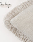 Linen Tassel Pillow Covers (Set of 2)