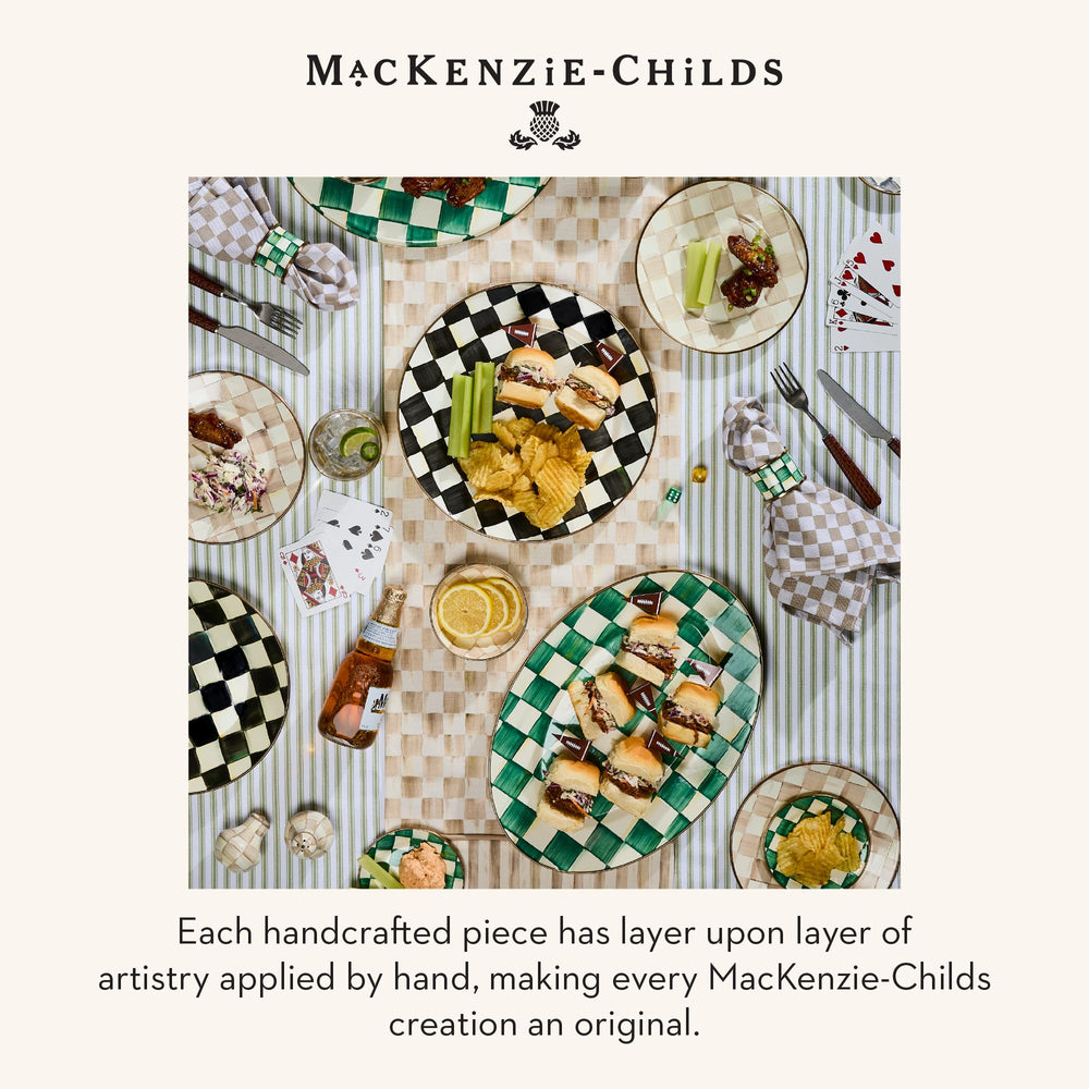 Enamel Oval Serving Platter