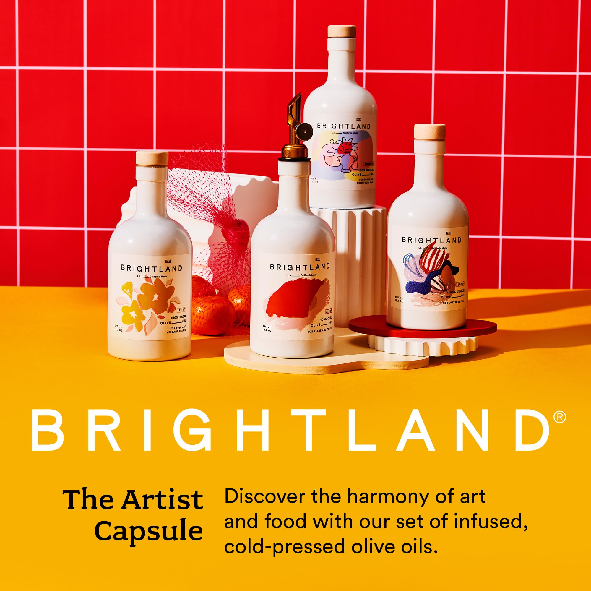 The Artist Capsule Infused Olive Oils