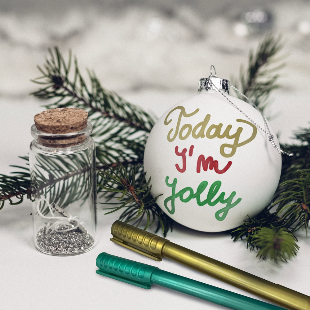 Metallic Glass Markers Set