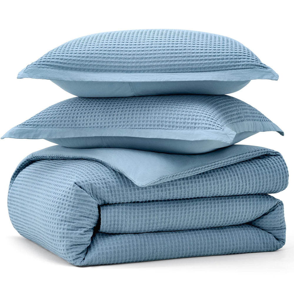 Waffle Weave Bedding Set