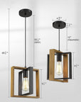 Adjustable Black Modern Pendant Light
