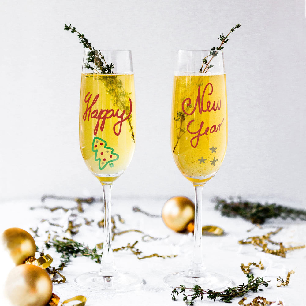 Metallic Glass Markers Set