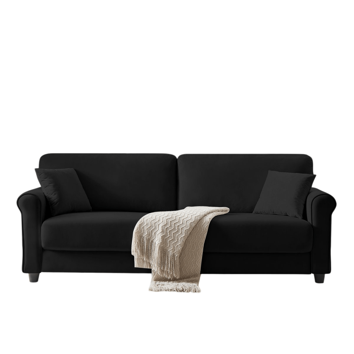 82" Velvet Upholstery Couch Sofa - From Where - 