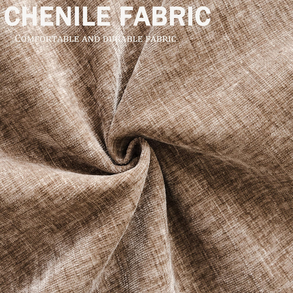 85" L Shaped Couch with Ottoman - From Where - 