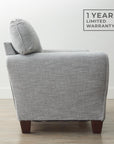 88" Upholstered Rolled Arm Sofa - From Where - 